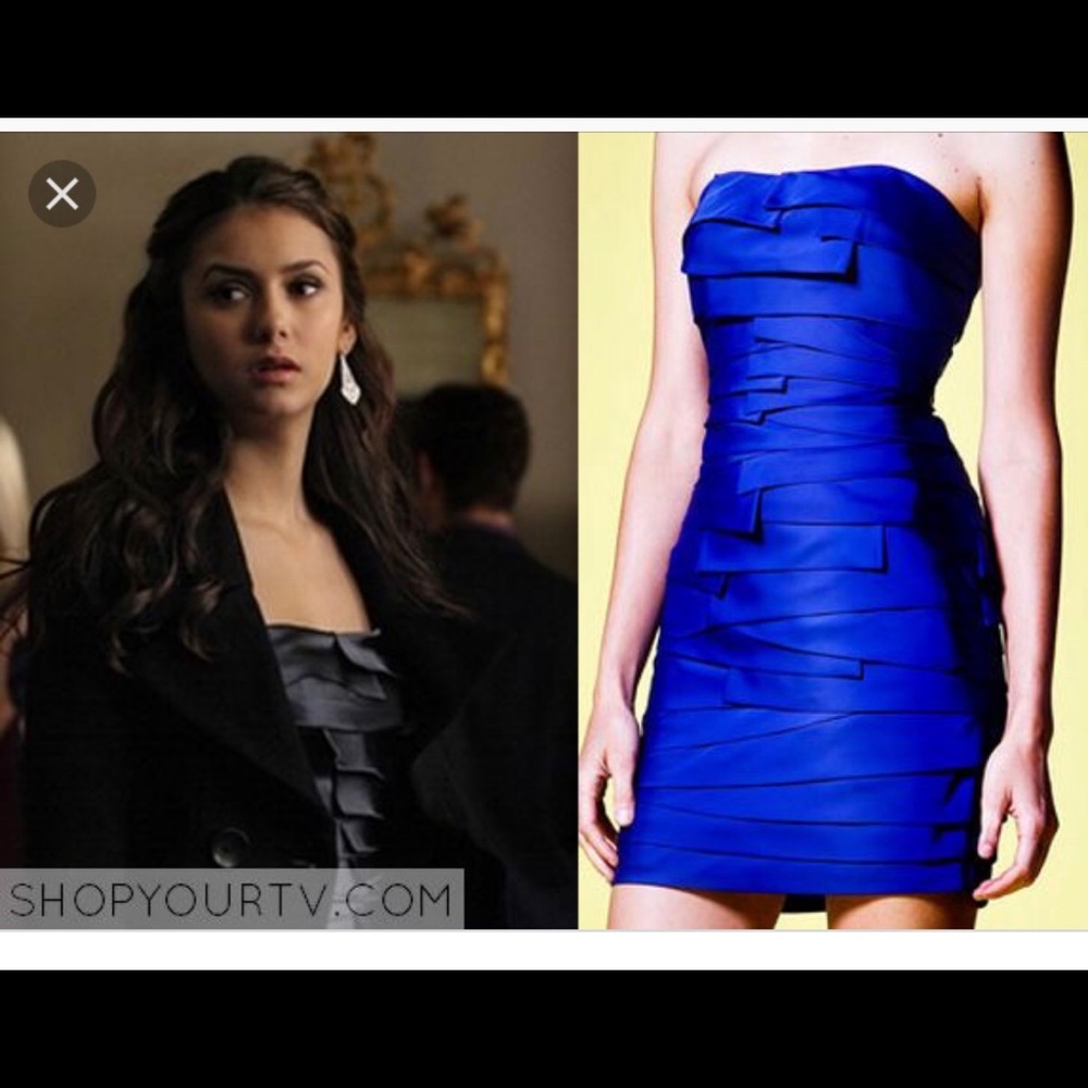 Satin layered mini dress